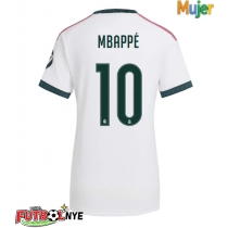 Camiseta Real Madrid Kylian Mbappe #10 Primera Equipación para mujer 2026-27 manga corta